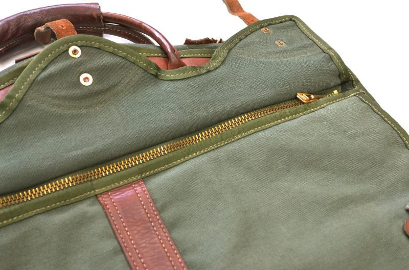 80's【ビンテージ】【オービス】【ORVIS】【レザーｘキャンバス 