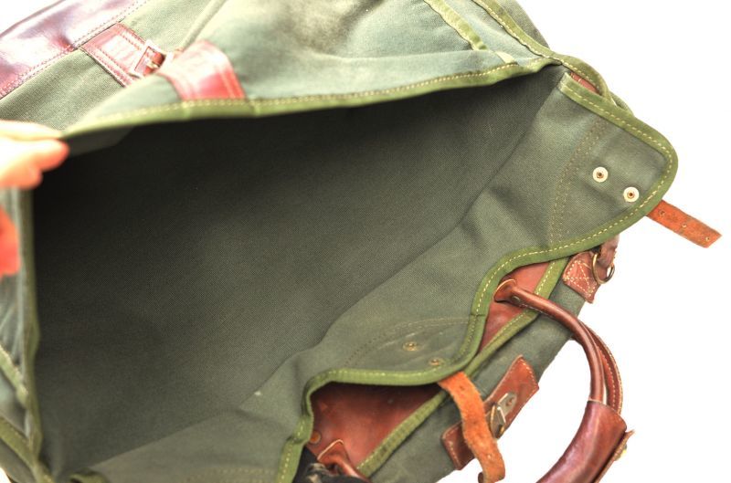 80's【ビンテージ】【オービス】【ORVIS】【レザーｘキャンバス 