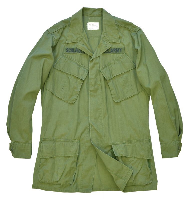 卓出 69年製 60's US ARMY ジャングルファティーグ BDU リップ 