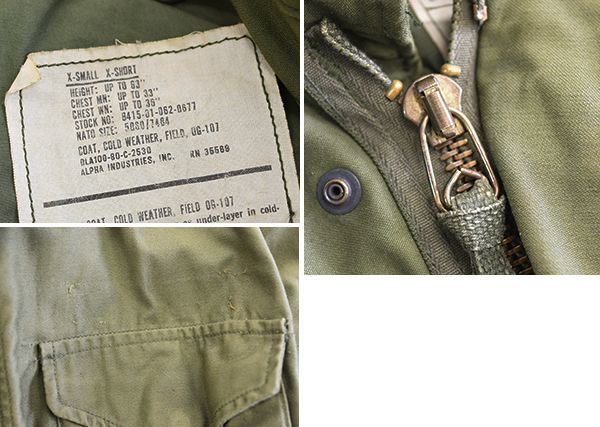 最小サイズ 80 S ビンテージ 米軍実物 アルファ製 m65 フィールドジャケット xs xs 八千代の古着屋 最小サイズ 80 S ビンテージ 米軍実物 アルファ製 m65 フィールドジャケット xs xs 八千代の古着屋