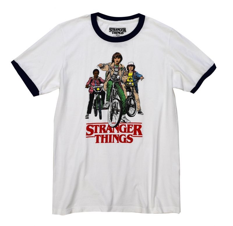 ランキング総合1位 ストレンジャーシングス Tシャツ シーズン1 古着 ホワイト Netflix atmospheres-uae.com