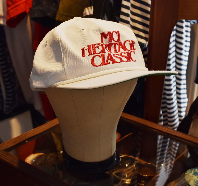 ほぼ未使用 ビンテージ ｕｓａ製 白 ベースボールキャップ 八千代の古着屋