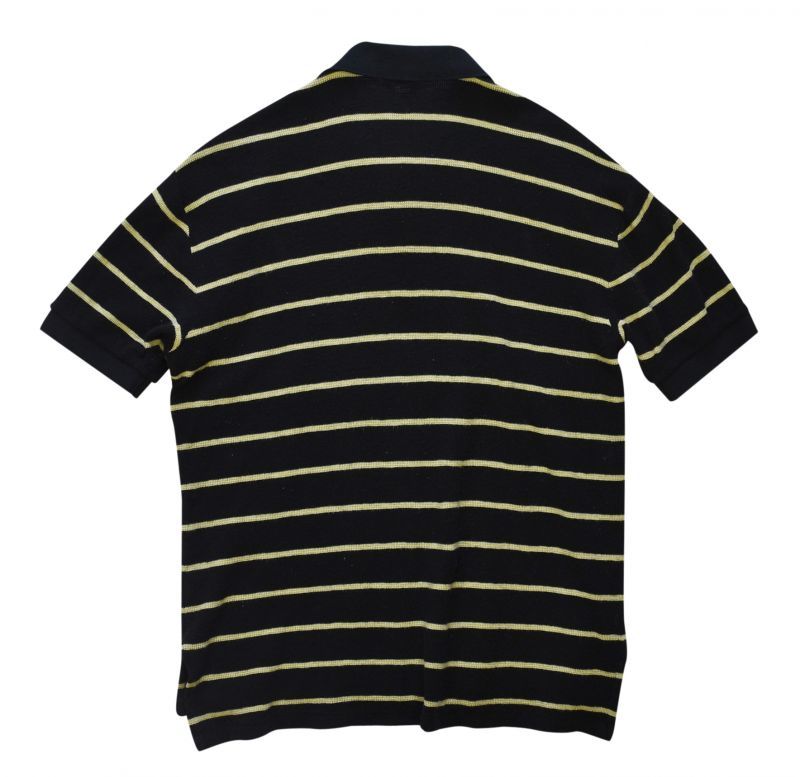 ラルフローレン 黒x黄色 ボーダー柄 ポロシャツ Polo Ralph Lauren サイズm 八千代の古着屋 ラルフローレン 黒x黄色 ボーダー柄 ポロシャツ Polo Ralph Lauren サイズm 八千代の古着屋