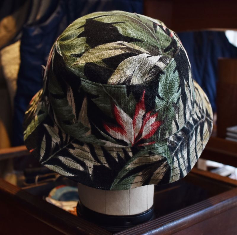 USA製 【HUF】【花柄】バケットハット【サイズＬ/ＸＬ】【約５８.5ｃｍ 