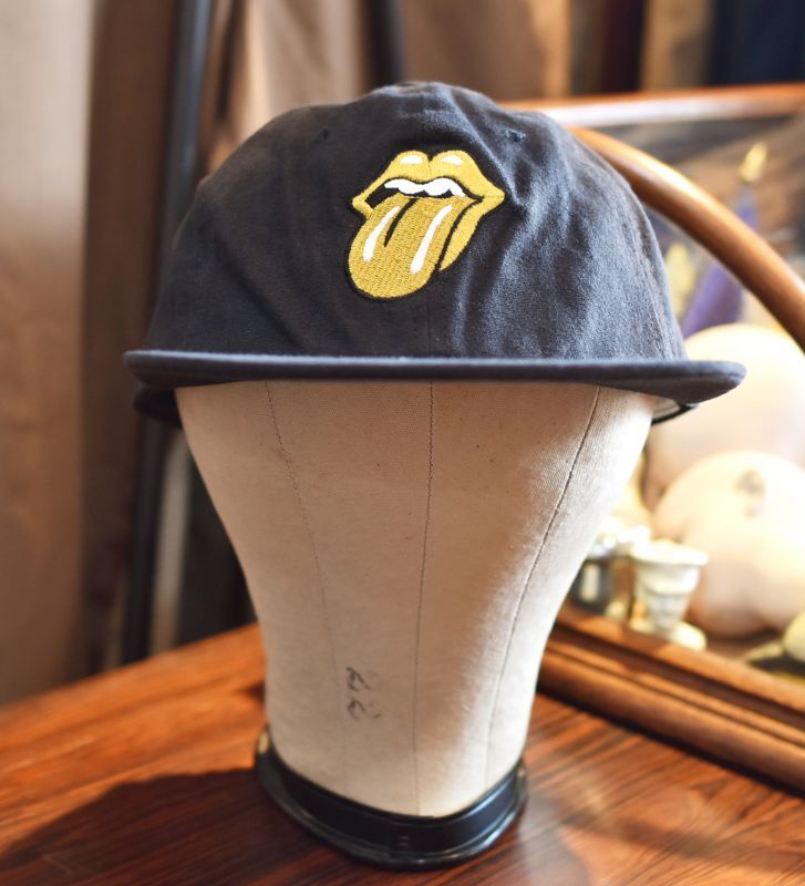 ビンテージ The Rolling Stones ローリングストーンズ Bridges To Babylon 黒 ベースボールキャップ フリーサイズ 八千代の古着屋 ビンテージ The Rolling Stones ローリングストーンズ Bridges To Babylon 黒 ベースボールキャップ フリーサイズ 八千代の古着屋