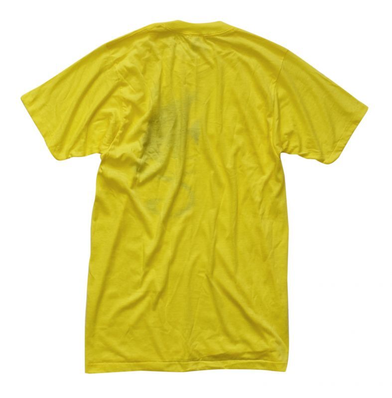 80’s【USA製】ビンテージ【デッドストック】【黄】【エンゼルフィッシュ】【アンティグア島】【Tシャツ】