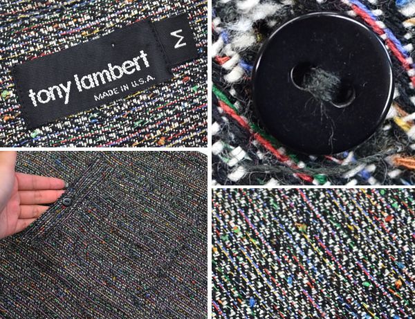 男性 長袖シャツ 4枚 tony lambert M*made in USA