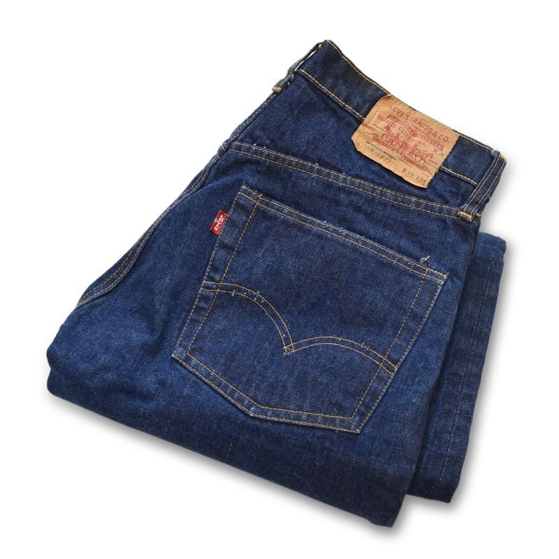 ワンウォッシュ程度!!【濃紺】【ビンテージ】【LEVI'S】【リーバイス ...