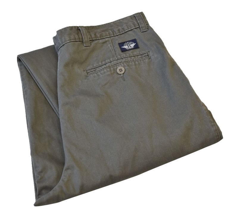 ビンテージ】【DOCKERS】ドッカーズ【オリーブグリーン】【2タック
