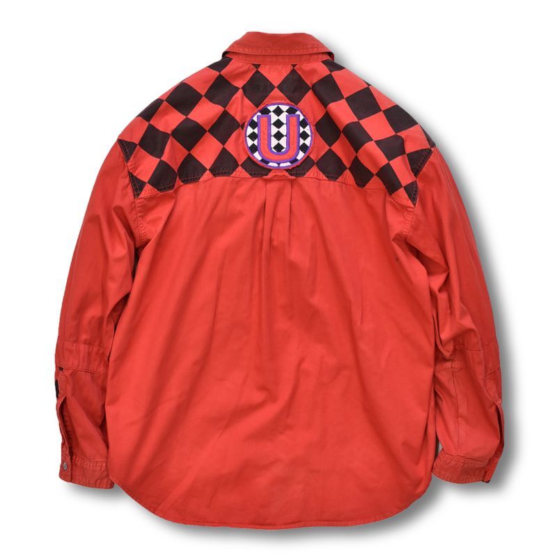 古着 70s USA製 Champion 「GALLAUDET」 カレッジ アーム ライン