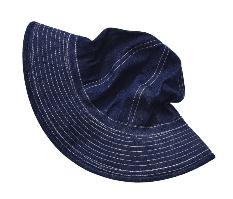 30's US NAVY DENIM HAT デットストック ヴィンテージ