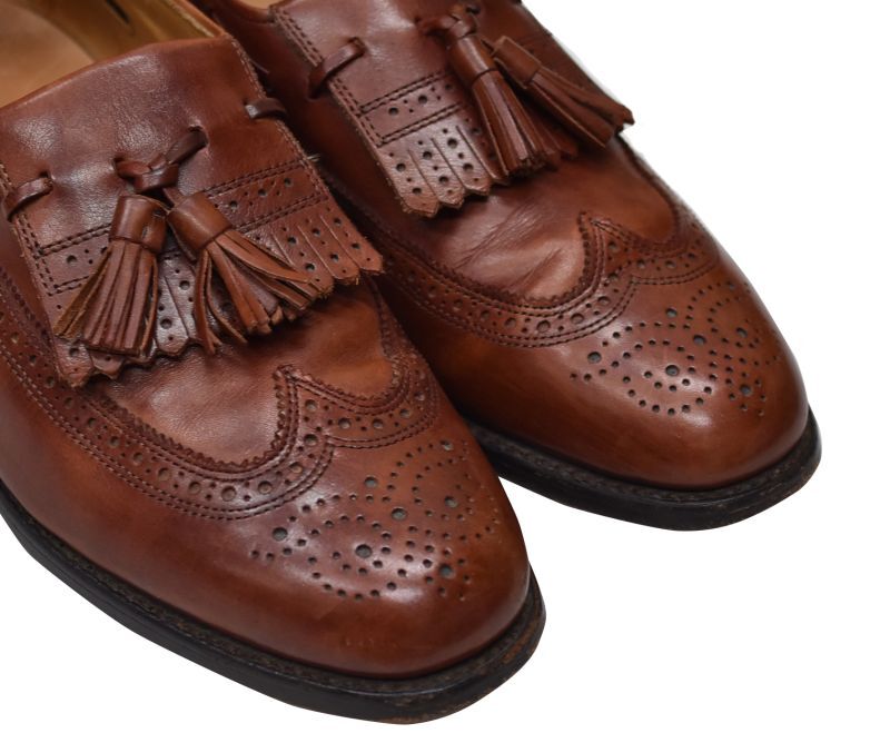 USA製】【アレンエドモンズ】【Allen Edmonds】【メダリオン】【茶色 USA製】【アレンエドモンズ】【Allen Edmonds】【メダリオン】【茶色