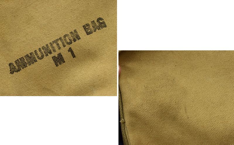 40's【ビンテージ】【米軍実物】M-1 【M1 Ammunition Bag】M1 アム