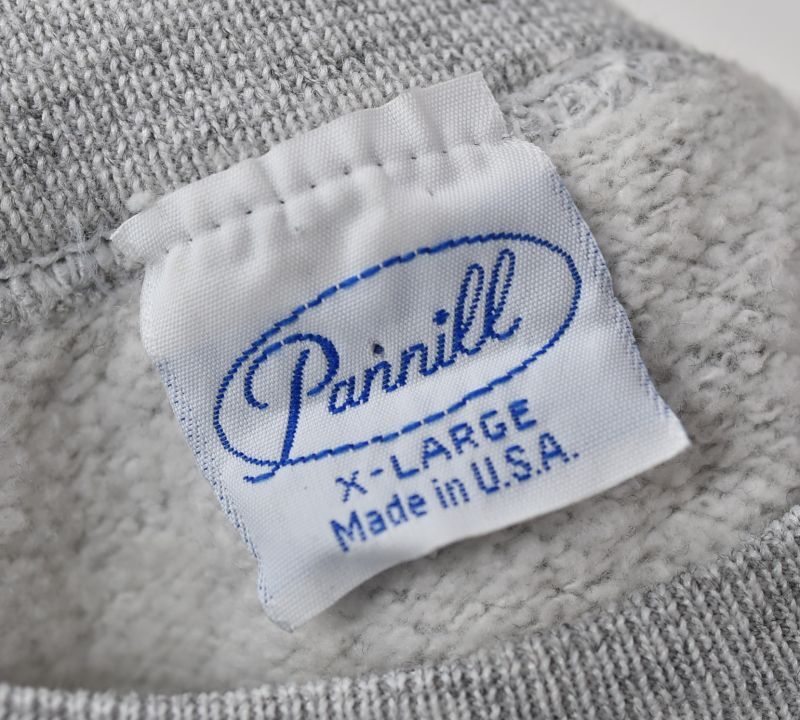 80s~【USA製】【ビンテージ】【Pannill】【グレー】【FARIBAULT