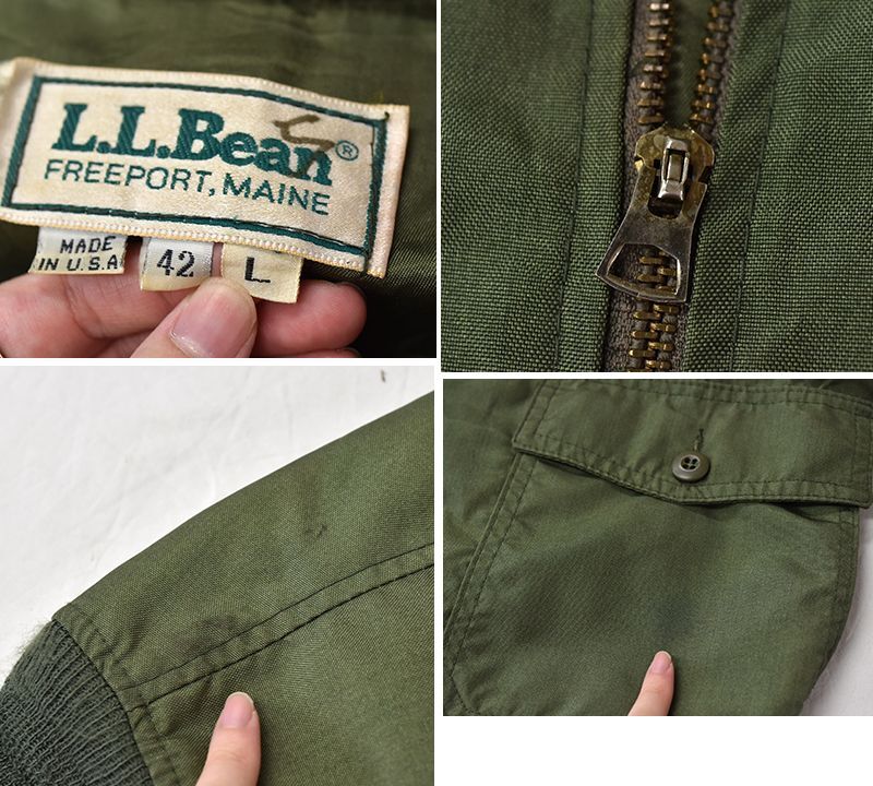 80's【USA製】【ビンテージ】【ＬＬビーン】【L.L.bean】【G-8】【WEP