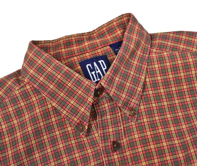 ビンテージ】【オールドギャップ】【GAP】【オレンジ×黄×緑