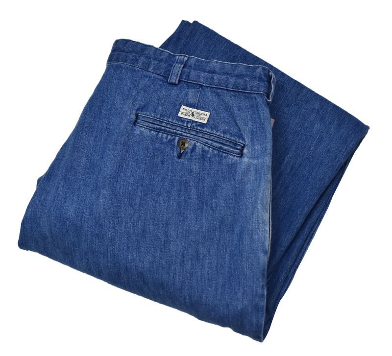 ビンテージ POLO RALPH LAUREN【ラルフローレン】【デニム２タック