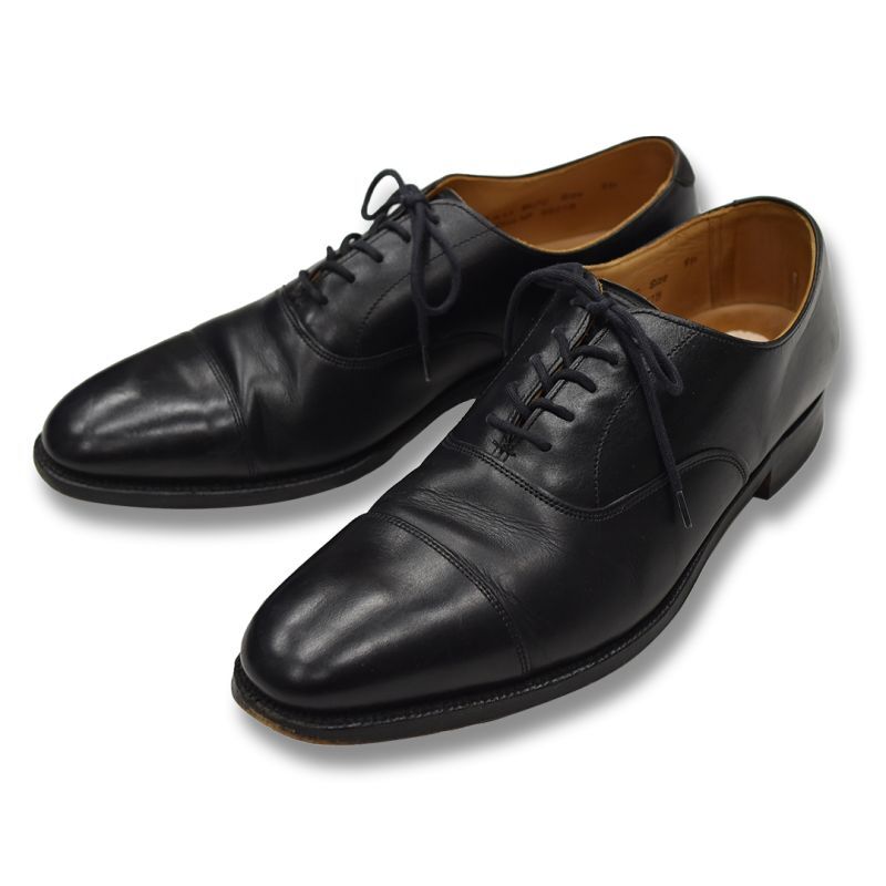 【訳あり】Church's チャーチ　HONG KONG  ストレートチップ BLACK （LAST 136） 【Fitting G】 ≪UK直輸入・正規品≫ UK8.0(26.5ｃｍ)