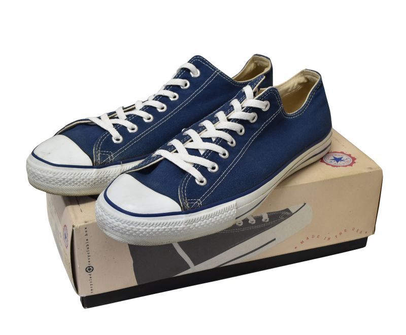 CONVERSE コンバース スニーカー US9 1/2(28cm位) 紺x白