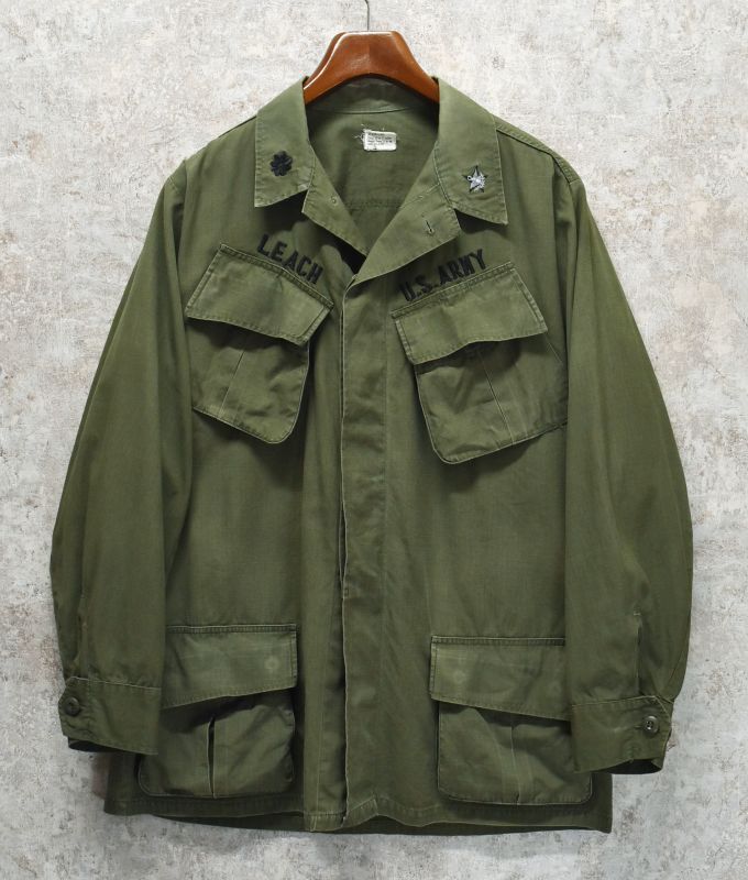 古着ショップあい￼【入手困難】ジャングルファティーグ　M アメリカUSA軍　放出品　実物　60s