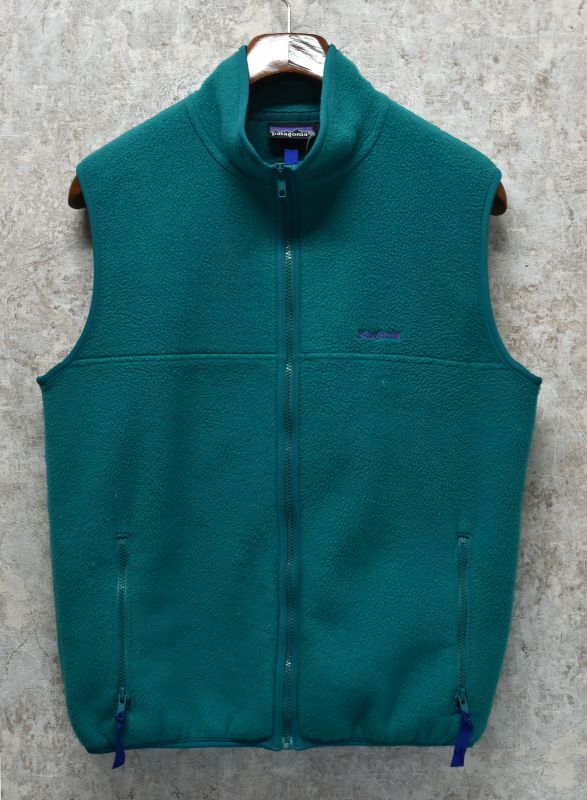 Patagonia (パタゴニア) フリースベスト 黄緑 サイズ:Ⅿ