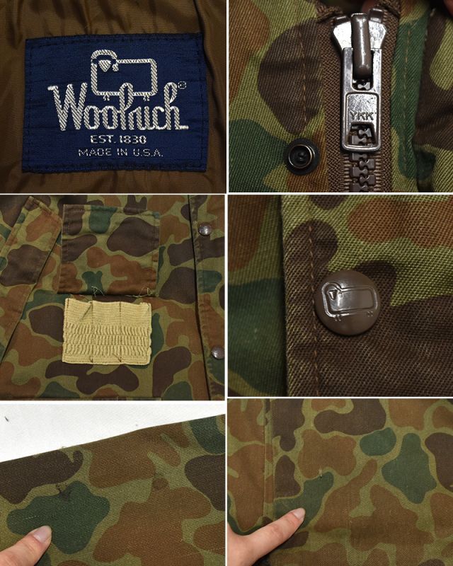 80's【USA製】【ビンテージ】【ウールリッチ】【Woolrich