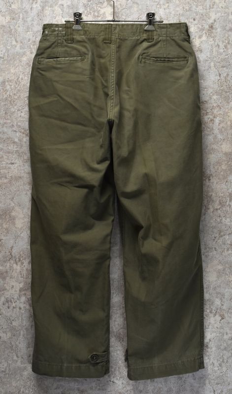 40's【ビンテージ】【米軍実物】U.S.ARMY【M43】フィールドパンツ【W34 40's【ビンテージ】【米軍実物】U.S.ARMY【M43】フィールドパンツ【W34