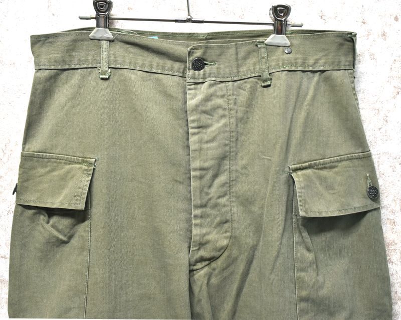 40s】【ビンテージ】米軍実物【U.S.ARMY】【M-43】【HBTパンツ】【13 40s】【ビンテージ】米軍実物【U.S.ARMY】【M-43】【HBTパンツ】【13