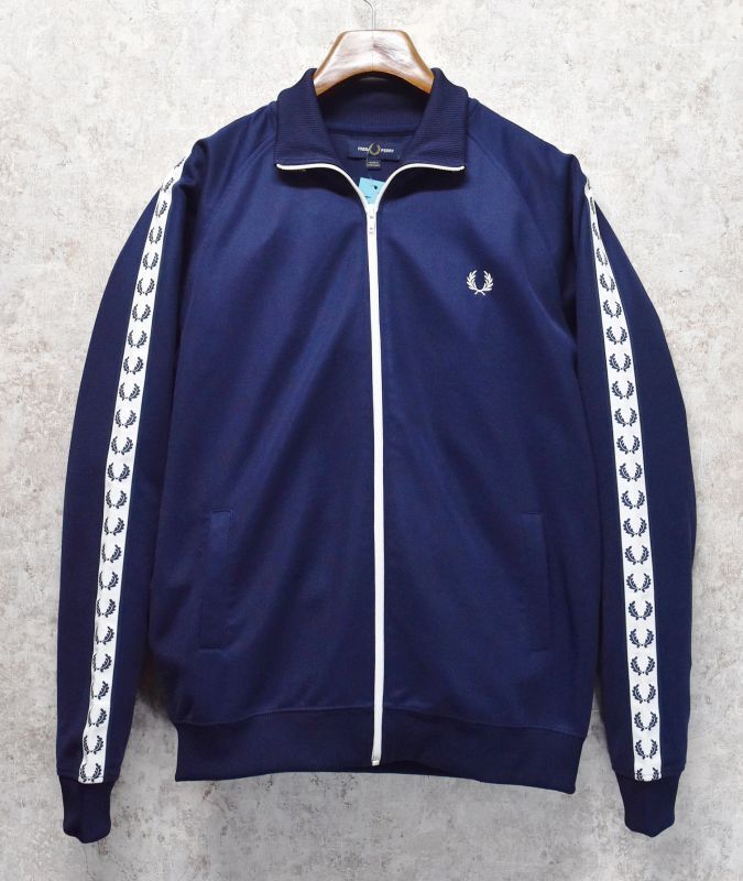 程度良好!! ビンテージ 【フレッドペリー】Fred Perry【紺】ジャージ