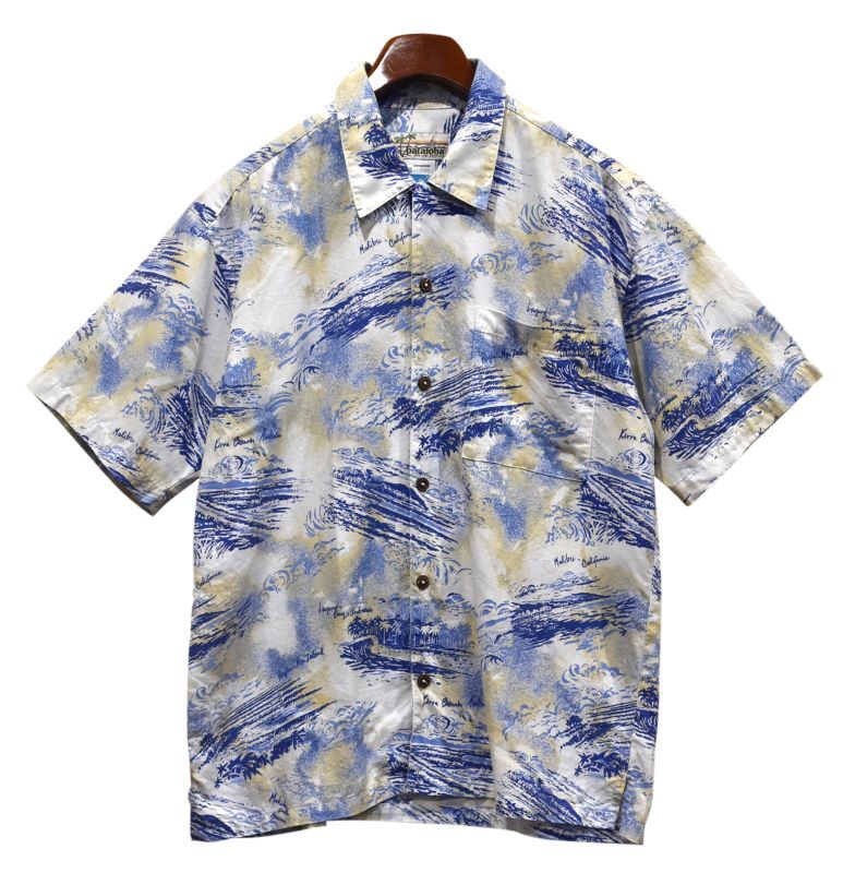 patagonia pataloha パタゴニア パタロハ 魚柄 アロハシャツ 86年製 patagonia pataloha 