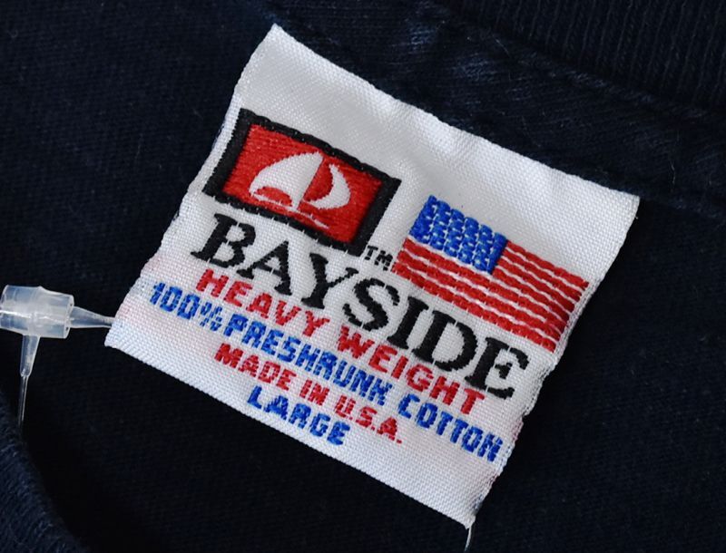 USA製】【ビンテージ】ベイサイド【BAYSIDE】【黒】【WE DO