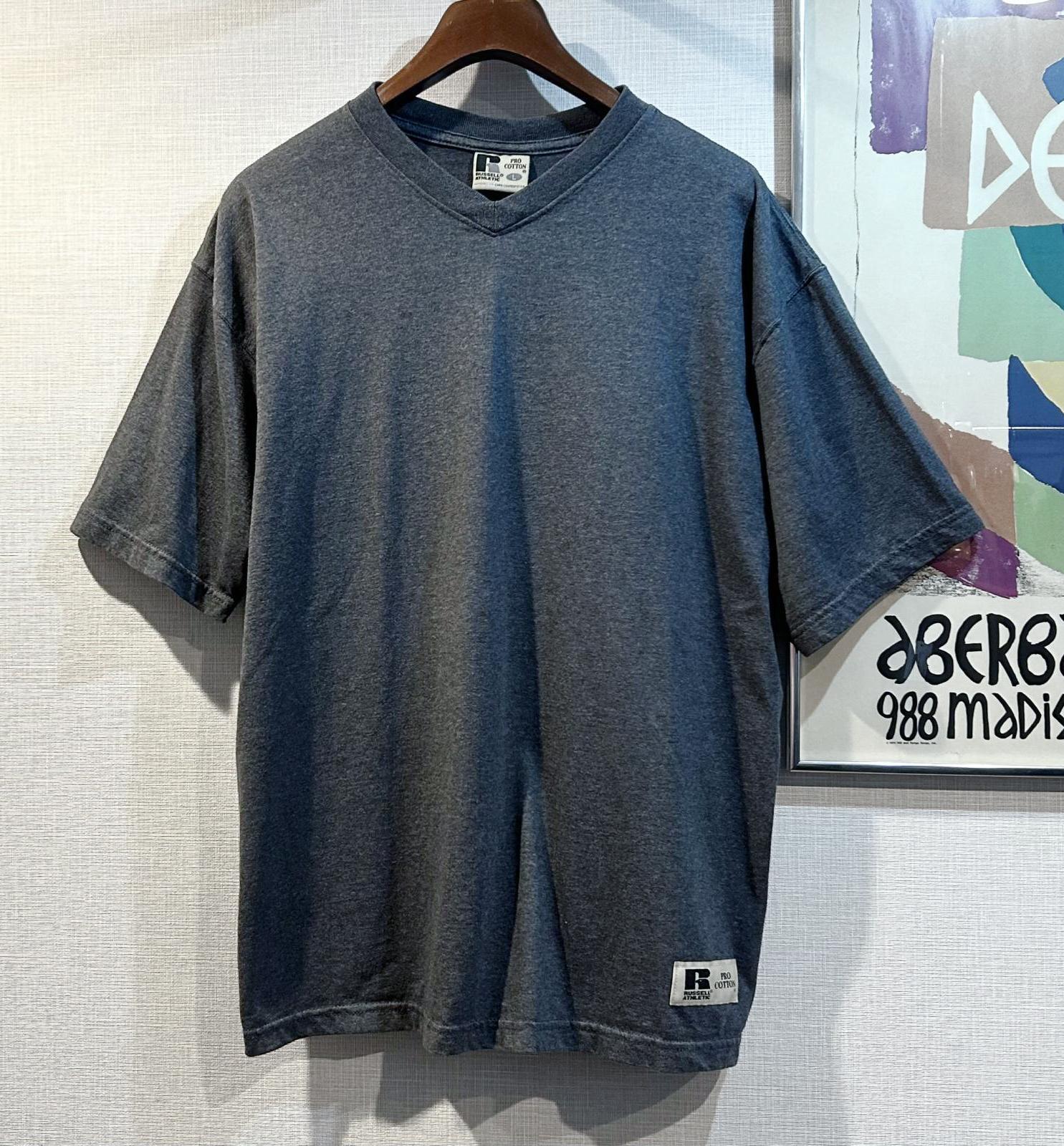 絶滅級 極上アイテム USA製 90s RUSSELL 無地 ブラック 2XL USA製 90s RUSSELL ATHLETIC Plain Sweatshirt 黒 XXL ラッセル