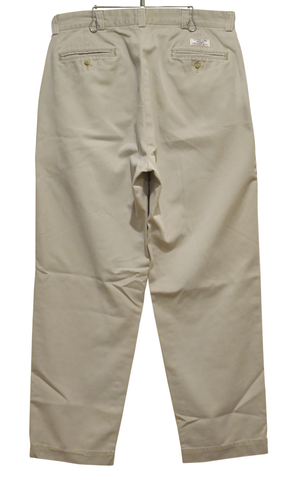 【新品未使用タグ付き】Polo by Ralph Lauren パンツ　ベージュ 新品未使用 POLO RALPH LAUREN ベージュショートパンツ 34