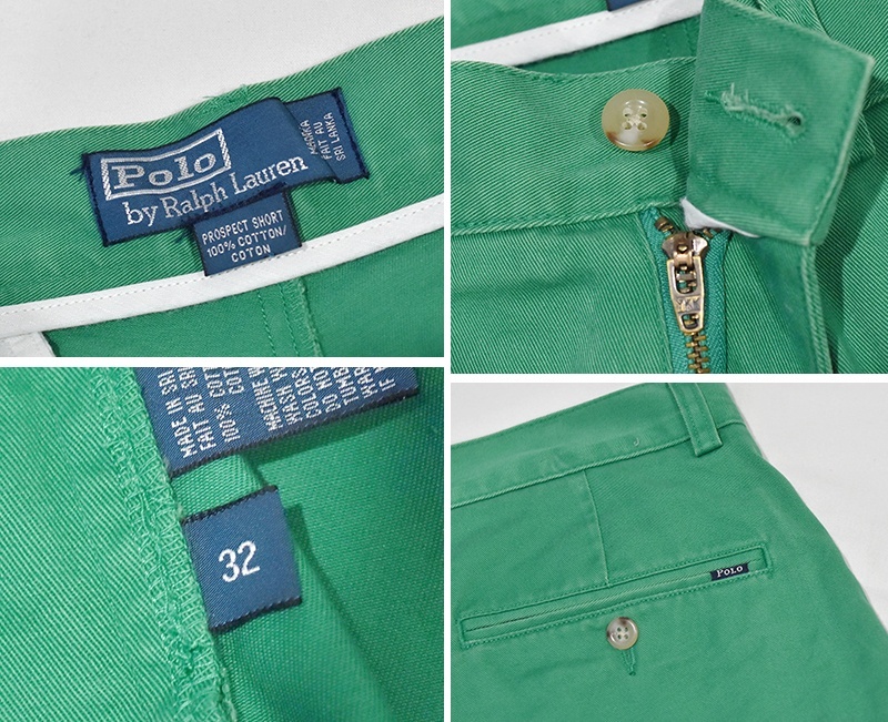 90's~【ビンテージ】【POLO RALPH LAUREN】ラルフローレン【緑