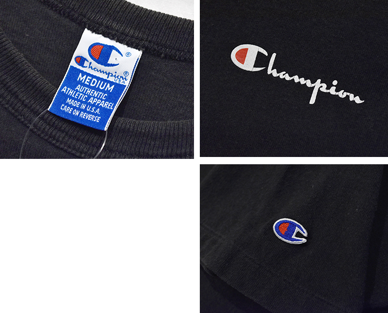 90’s Champion ビンテージ L美品 90's】【USA製】【ビンテージ】【チャンピオン】【Champion】胸