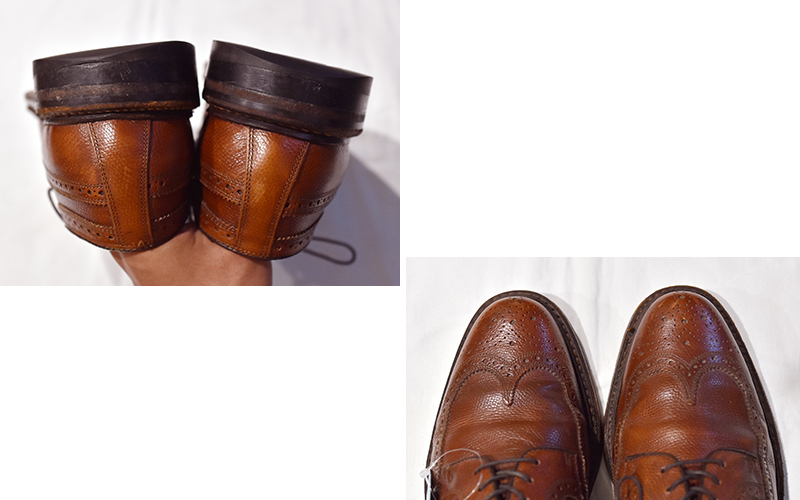 USA製【ビンテージ】【フローシャイム】FLORSHEIM【ブラウン