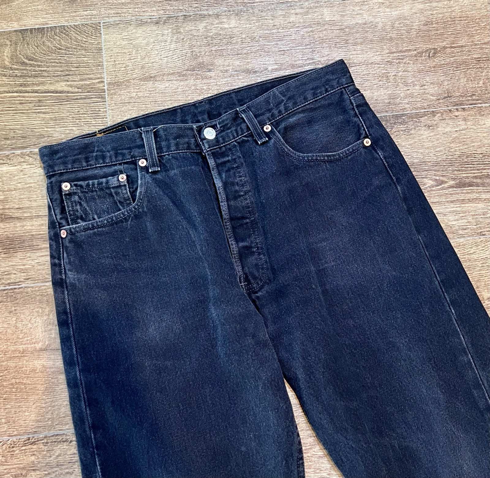 90's【ビンテージ】【LEVI'S】【リーバイス】【501】ブラック 黒