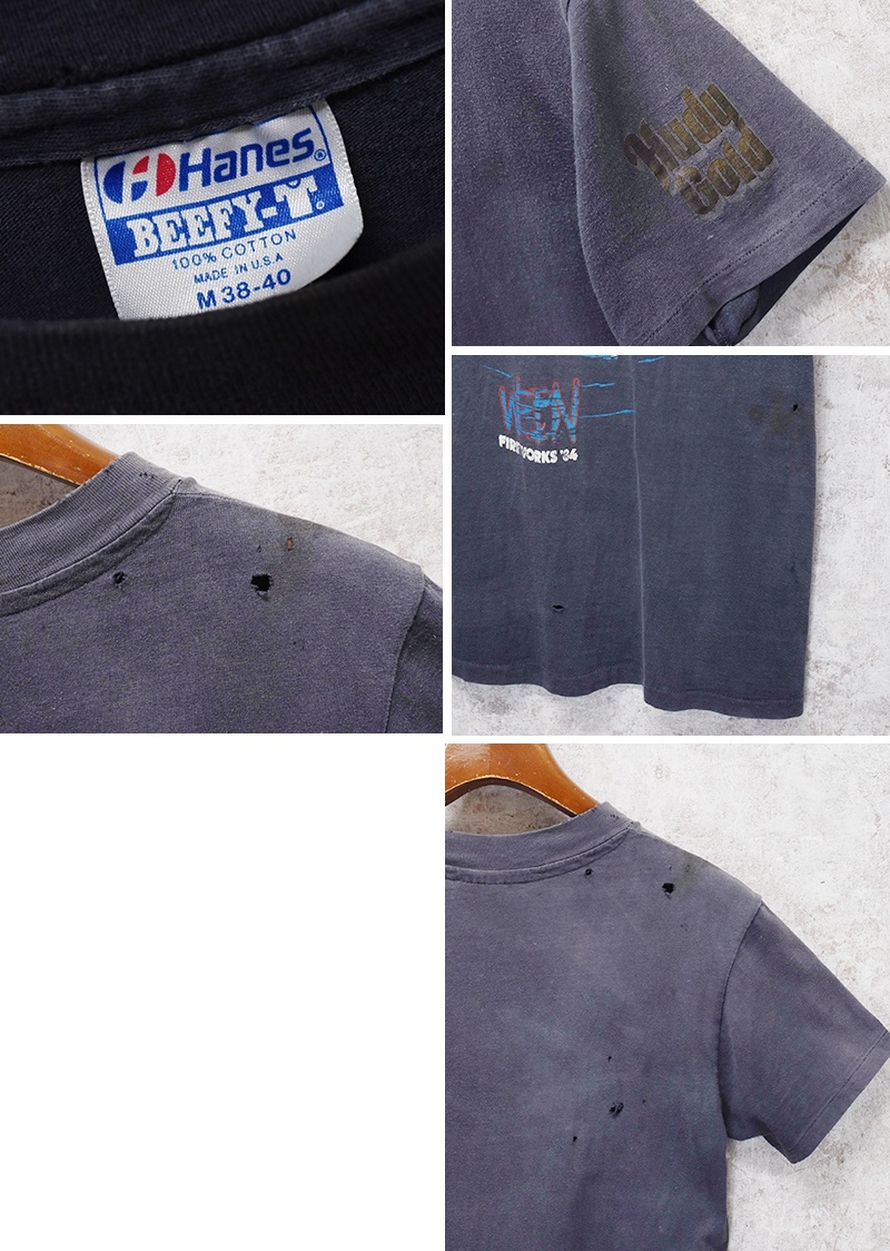 hanes 80s Cheap Trick ヴィンテージ フェード　バンド hanes 80s Cheap Trick ヴィンテージ フェード バンド