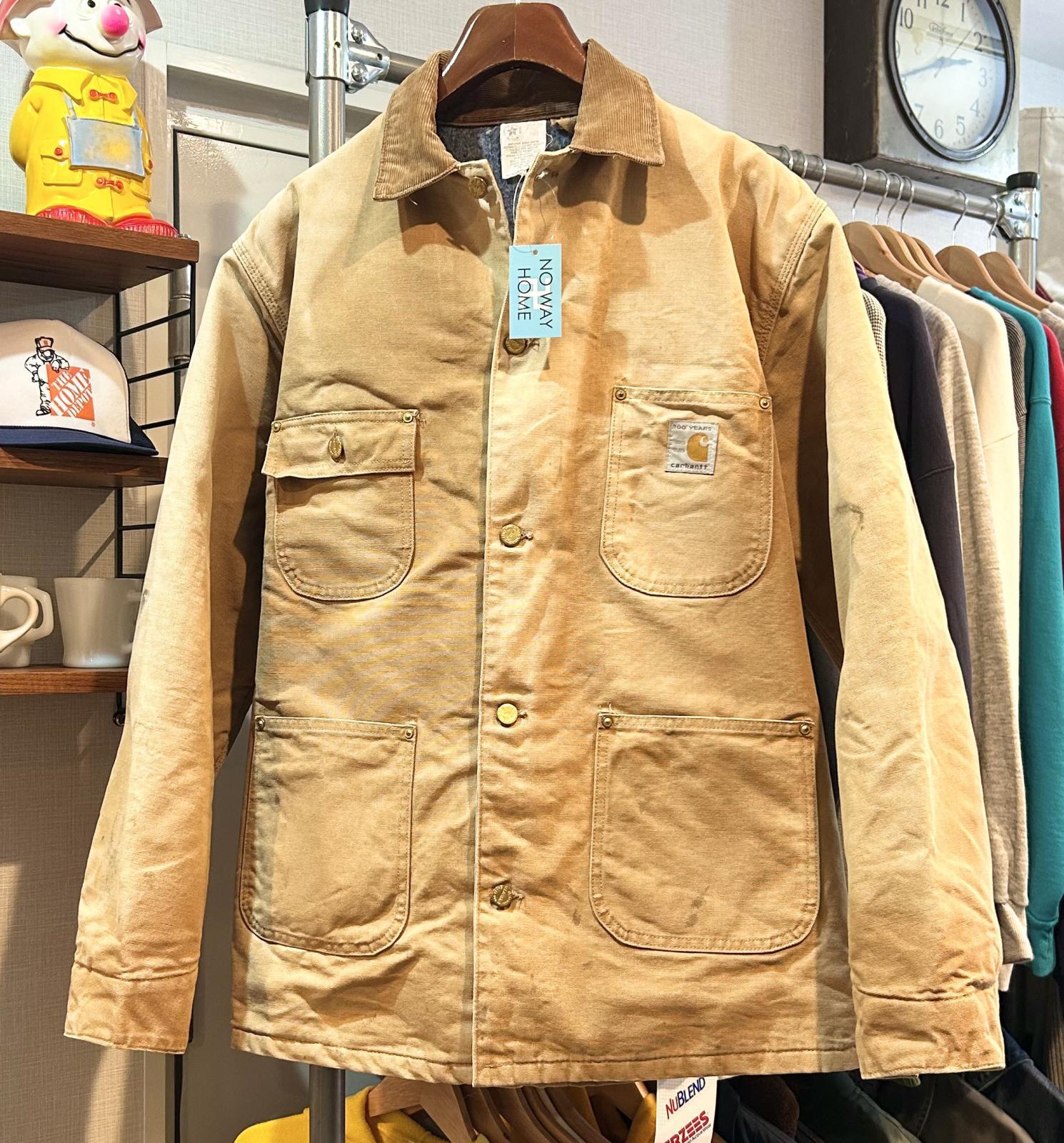 ぴらいむCarhartt♥ ビンテージチョアコート サイズ42アメリカ製星 Carhartt Carhartt(カーハート) 80s〜90s USA製 ミシガンチョア