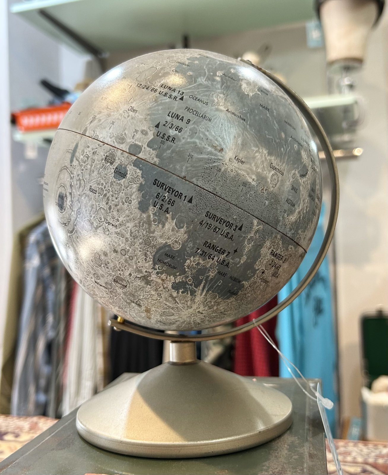 USA製】The Moon【月球儀】 千葉県八千代市勝田台の古着屋ノーウェイホーム