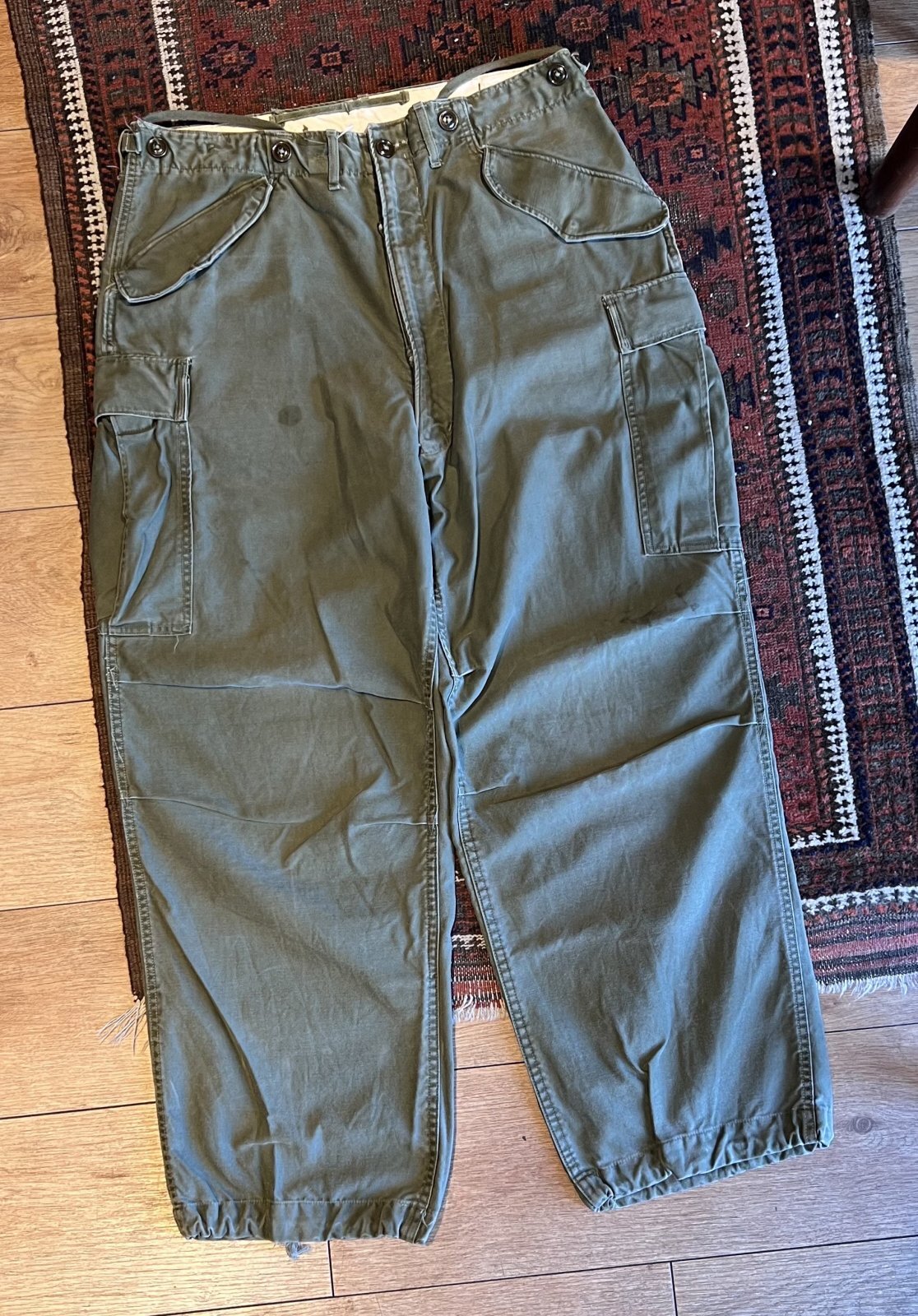 50's【u.s.army】ビンテージ【米軍実物】【M-51】【フィールドパンツ