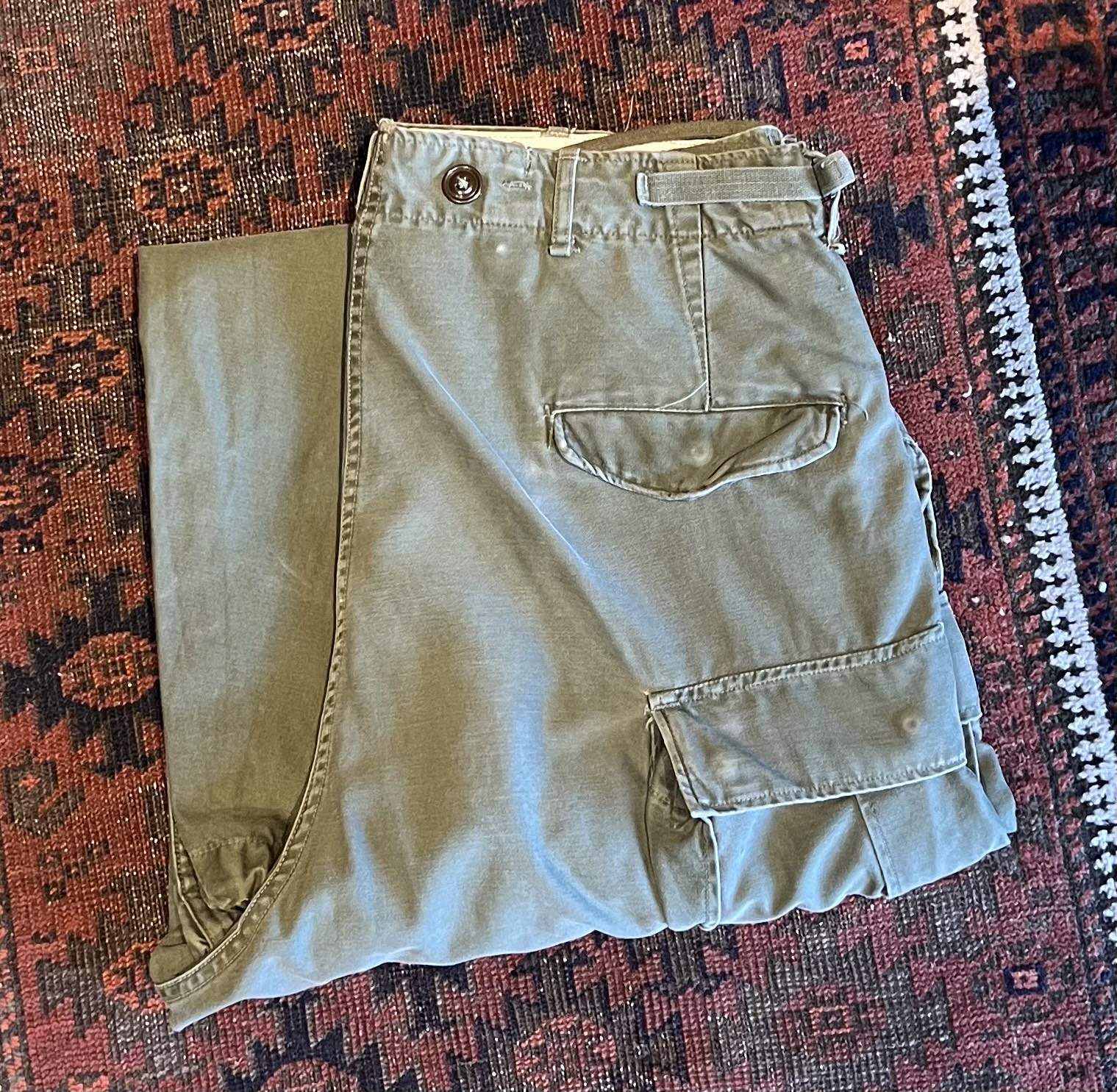 50's【u.s.army】ビンテージ【米軍実物】【M-51】【フィールドパンツ