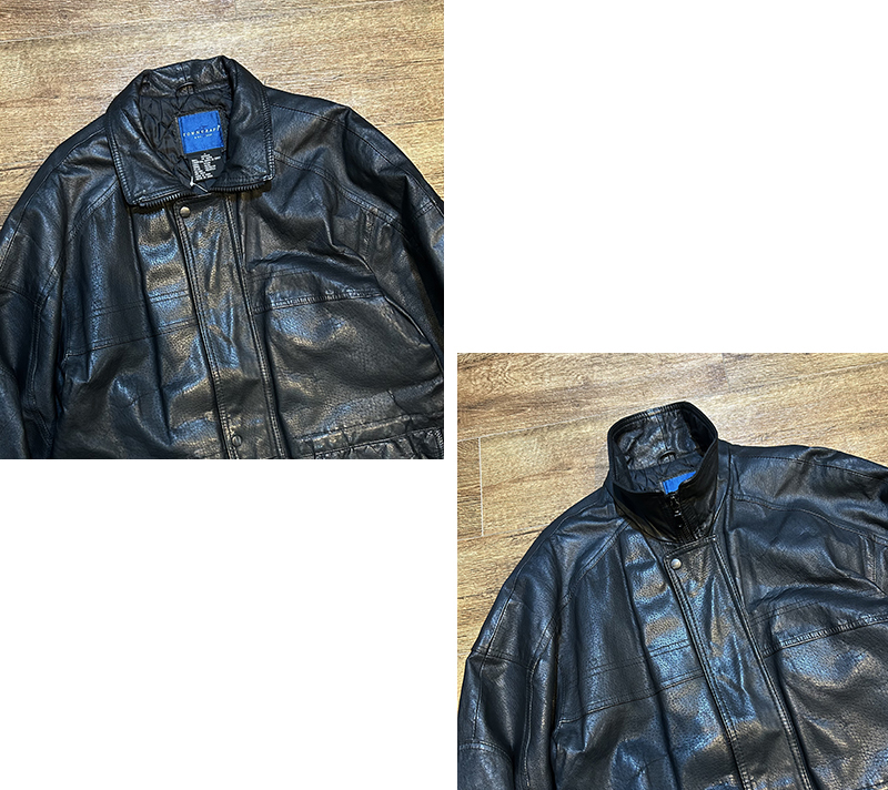 ビンテージ】【TOWN CRAFT】タウンクラフト【黒】中綿入り