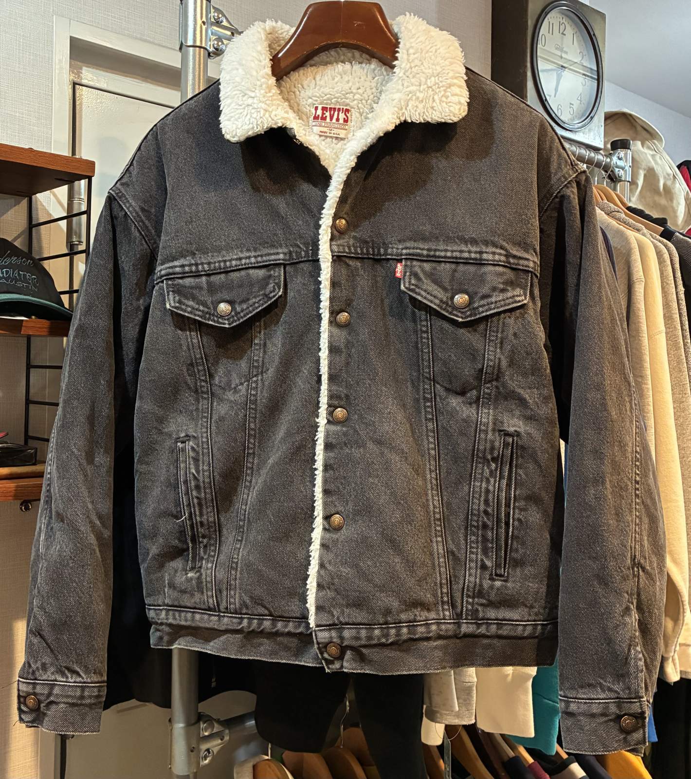 USA製【~80s】ビンテージ【Levis】リーバイス 70609-0216【裏ボア付き