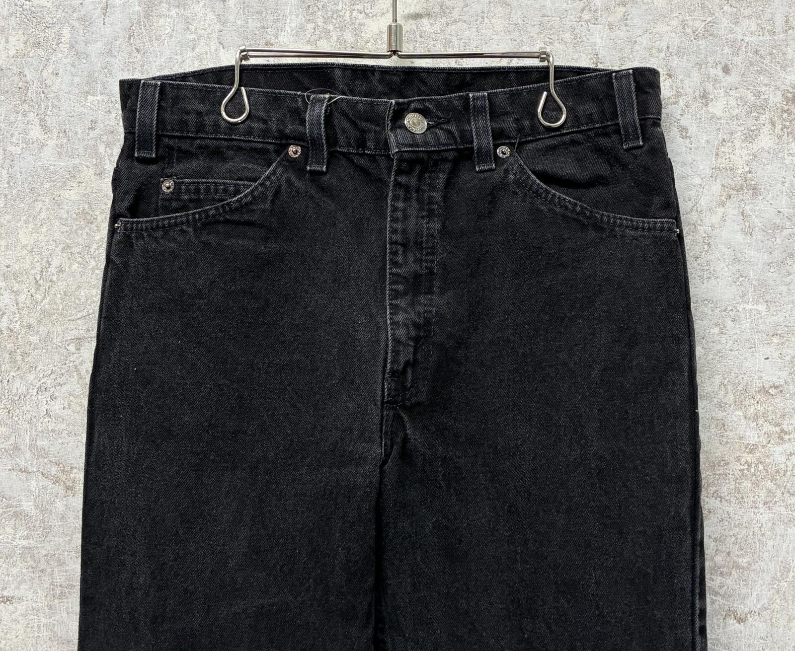 90's【USA製】【ビンテージ】【LEVI'S】【リーバイス505】505【黒