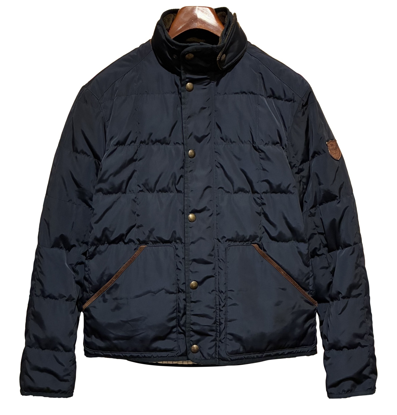 ビンテージ【ラルフローレン】【Ralph Lauren】【紺】【ダウン