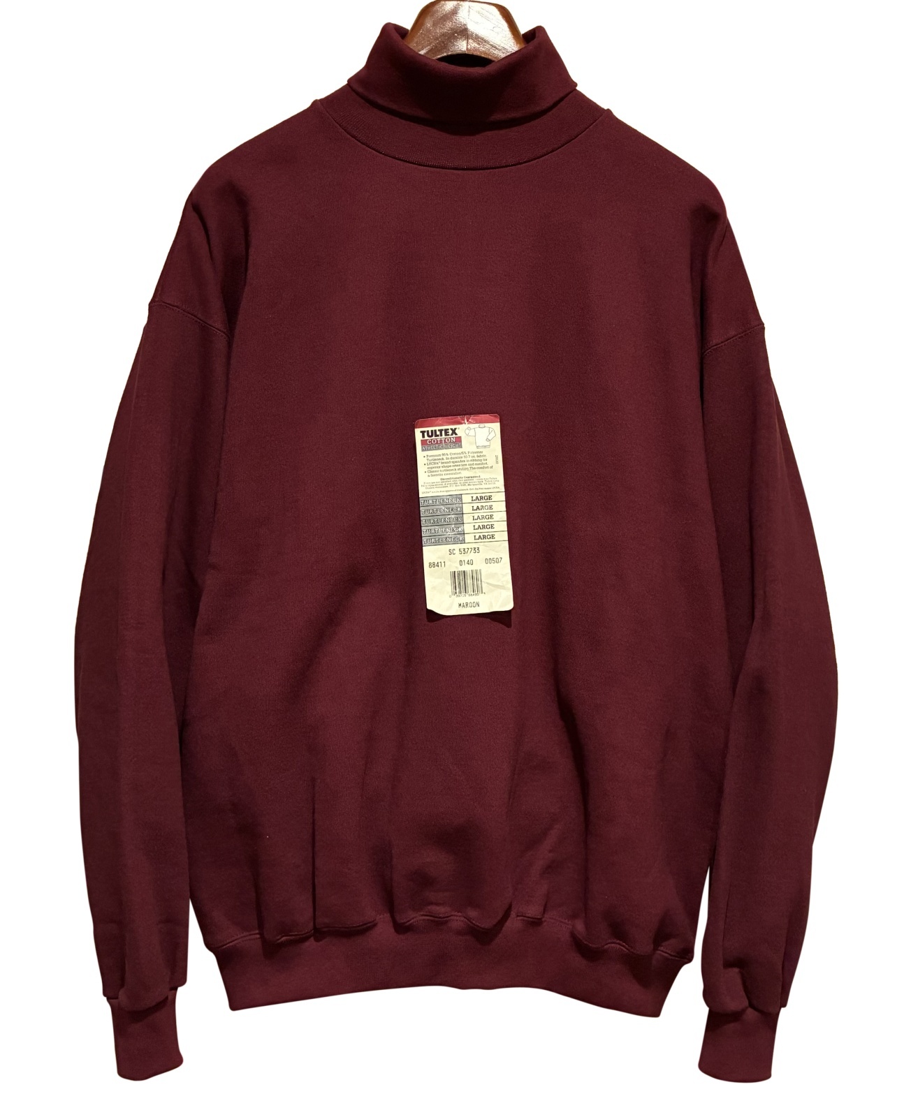 デッドストック【USA製】【ビンテージ】【Tultex】【タルテックス