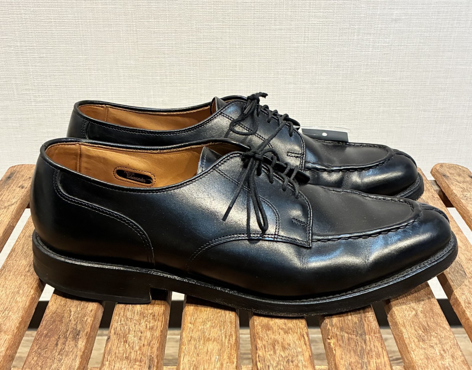 USA製ALLEN EDMONDS BRADLEY Uチップ シューズ 革靴 USA製ALLEN