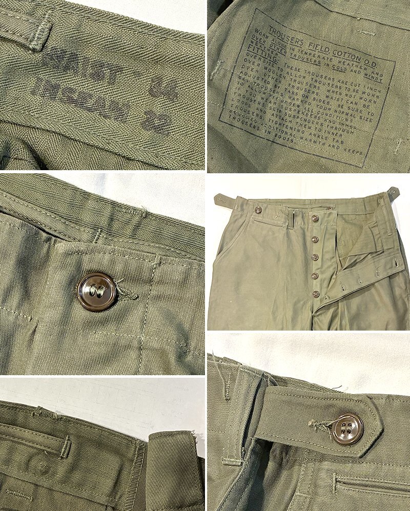 デッドストック【40s】【ビンテージ】米軍実物【U.S.ARMY】【M-43